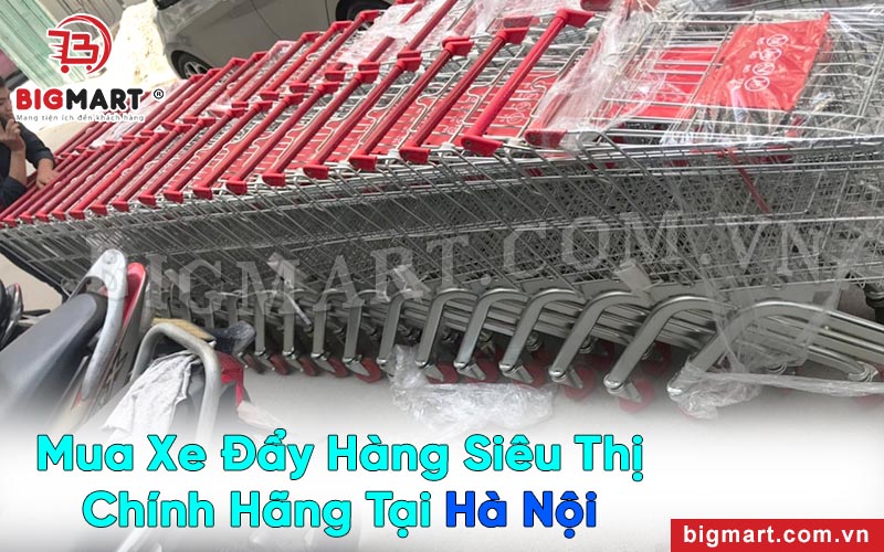 Mua xe đẩy siêu thị giá rẻ tại Hà Nội