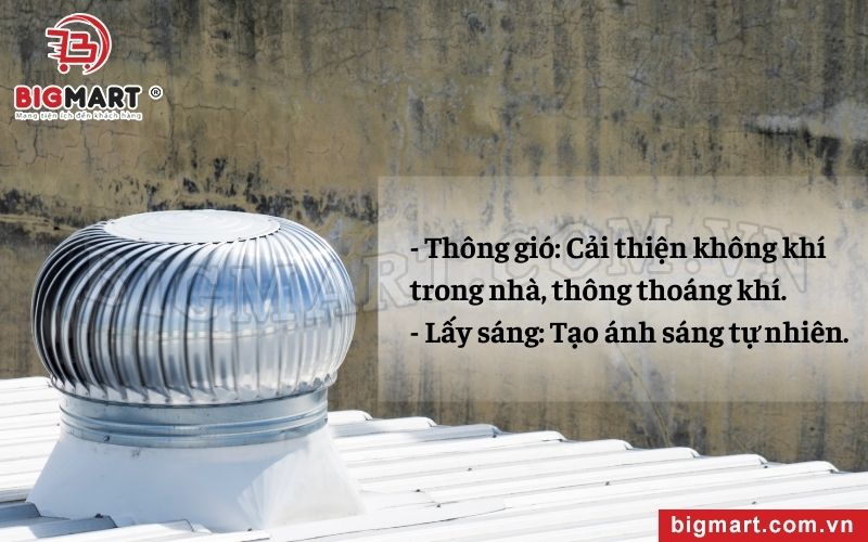 Chức năng của quả cầu thông gió inox Φ500