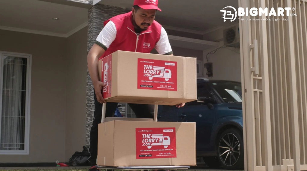 Chú ý khi sử dụng xe đẩy hàng