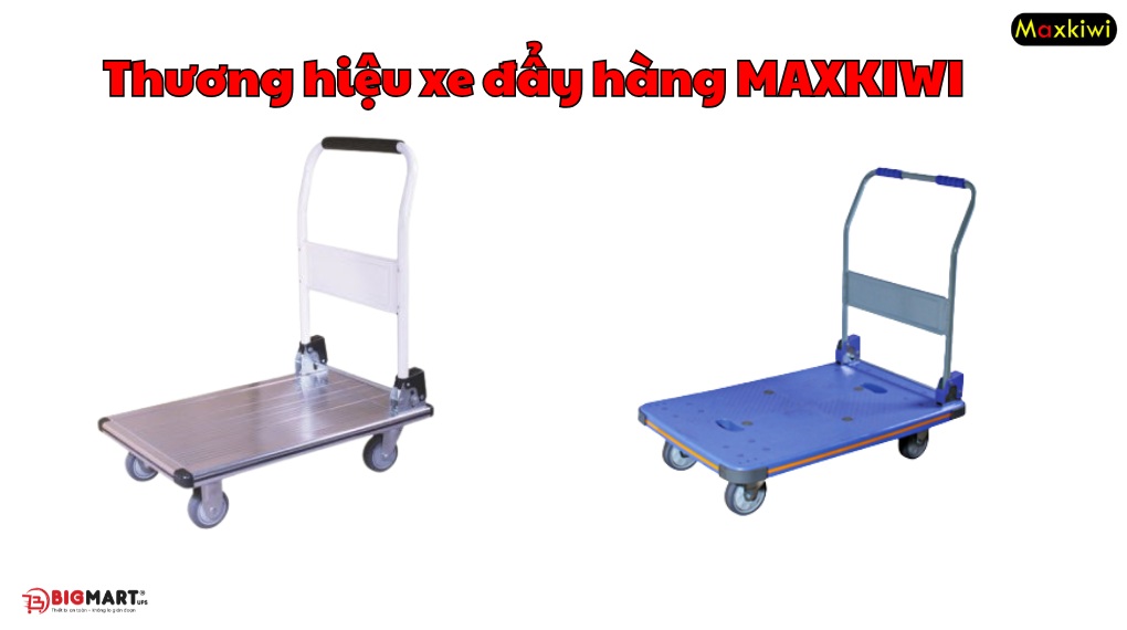 Xe đẩy hàng Maxkiwi