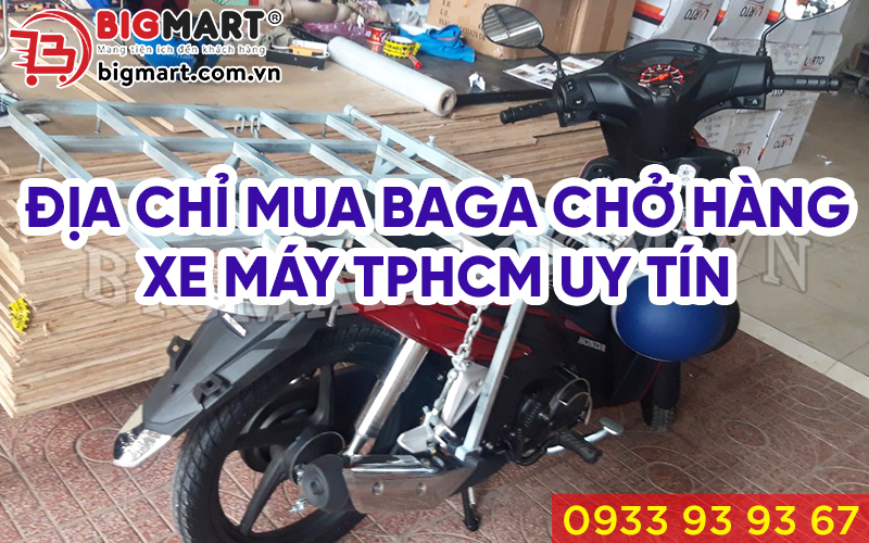 Baga chở hàng xe máy TpHCM