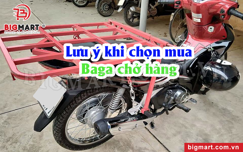 Lưu ý chọn baga chở hàng chất lượng