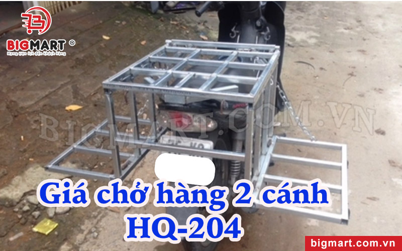 Baga chở hàng xe máy có cánh Bigmart HQ-204