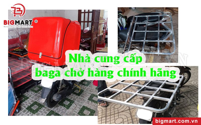 Nhà cung cấp baga chở hàng xe máy chất lượng tại Tp.HCM