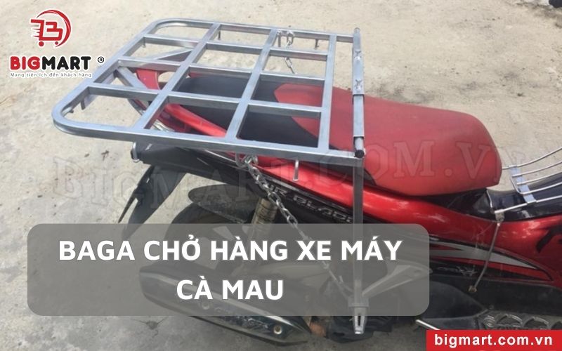 Tổng quan về baga chở hàng xe máy Cà Mau