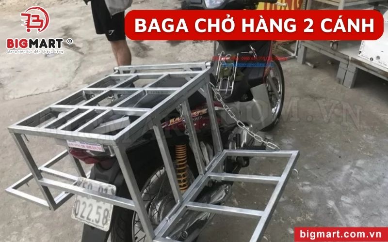 Baga chở hàng 2 cánh: