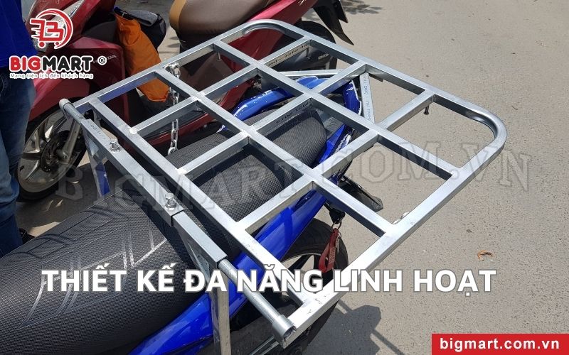 Thiết kế linh hoạt, phù hợp cho mọi dòng xe