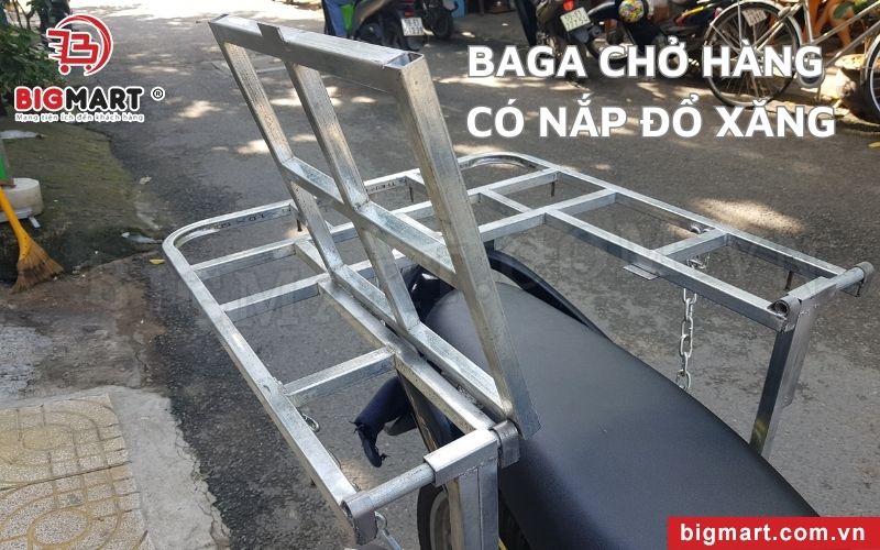 Baga chở hàng có nắp đổ xăng: