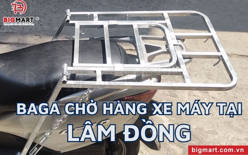 Chuyên Cung Cấp Baga Chở Hàng Xe Máy Lâm Đồng Uy Tín, Giá Tốt