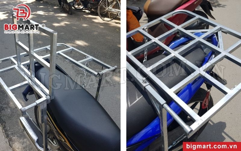 Những mẫu baga chở hàng xe máy Lào Cai nào phổ biến hiện nay
