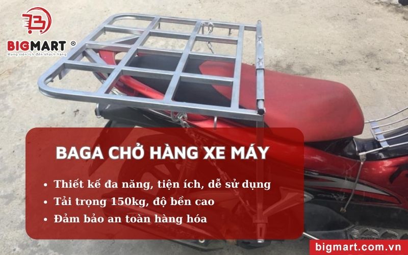 Tại sao baga chở hàng xe máy Hải Dương bán chạy cho nhà nhà?