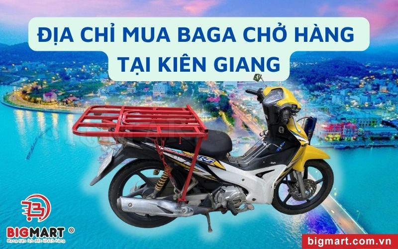 Mua Baga Chở Hàng Xe Máy Kiên Giang Giá Tốt, Chất Lượng Ở Đâu?