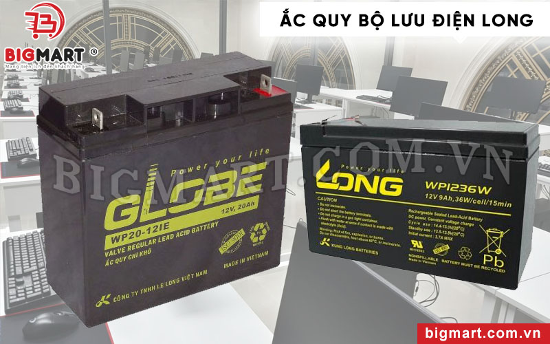 Ắc quy bộ lưu điện Long