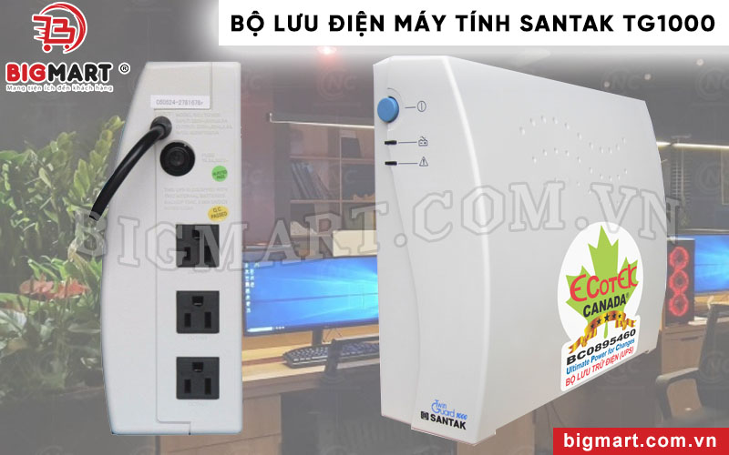 Bộ lưu điện PC Santak TG1000 (1000VA/ 600W)