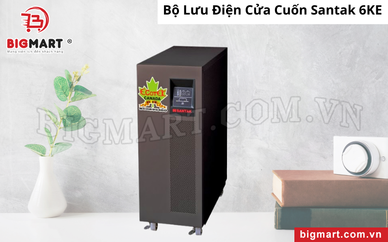 Bộ Lưu Điện Cửa Cuốn Santak 6KE