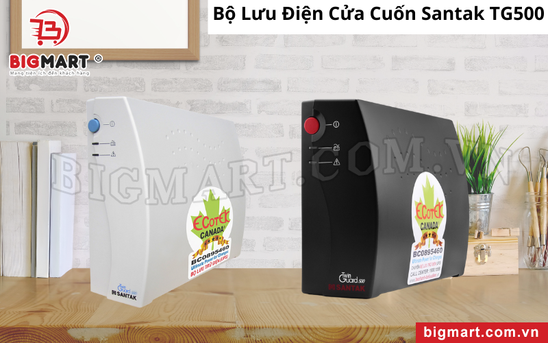 Bộ Lưu Điện Cửa Cuốn Santak TG500