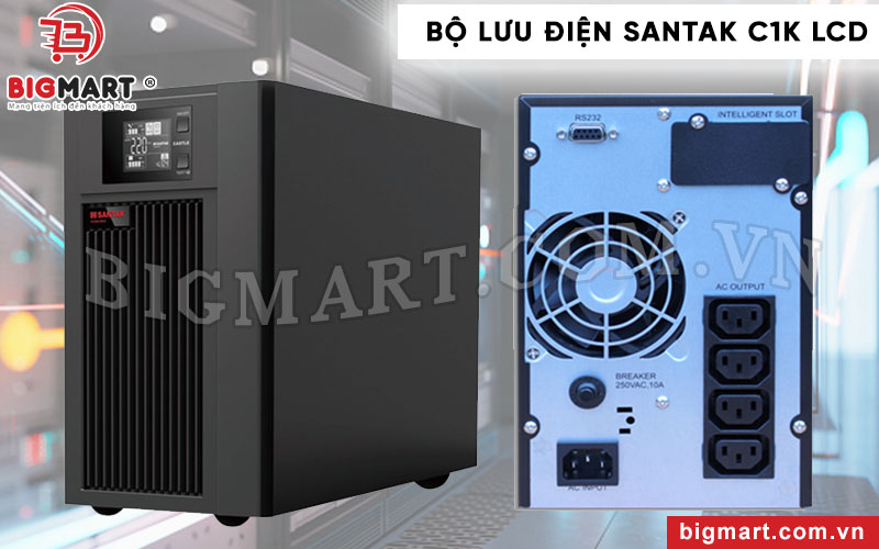 Bộ lưu điện Online Santak C1K LCD