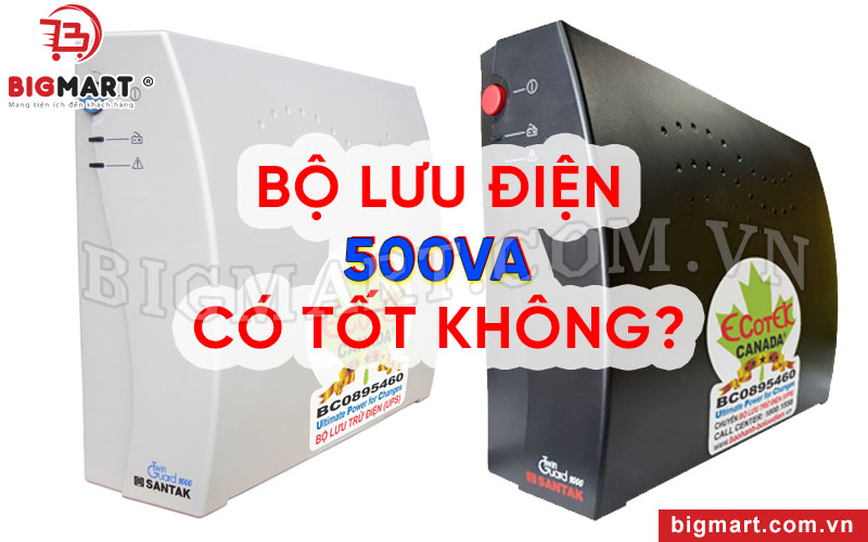 Bộ lưu điện Santak TG500 và những điều cần biết