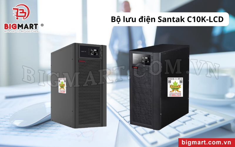 Bộ lưu điện Santak C10K-LCD 