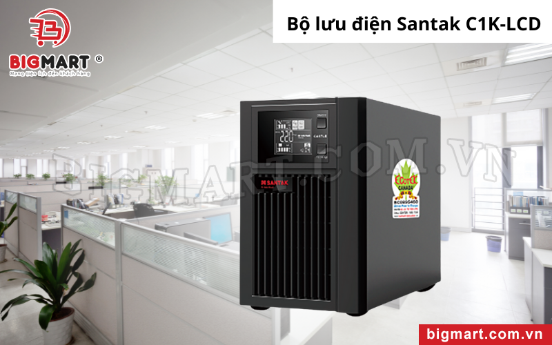 Bộ lưu điện Santak C1K-LCD