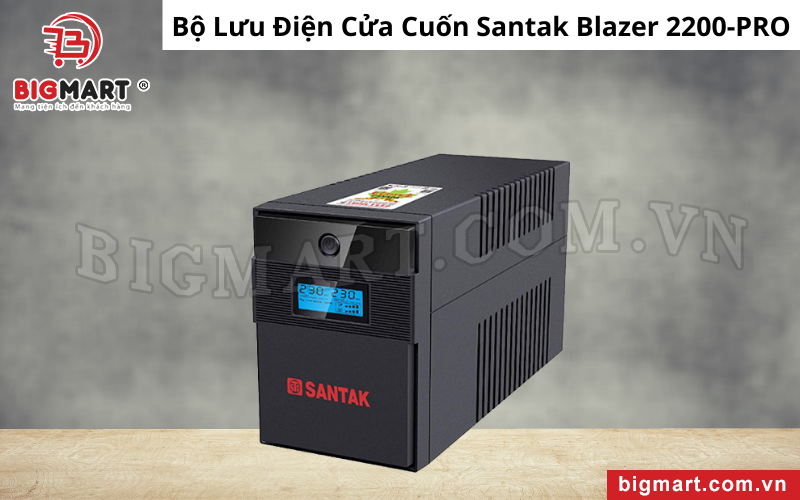 Bộ Lưu Điện Cửa Cuốn Santak Blazer 2200-PRO