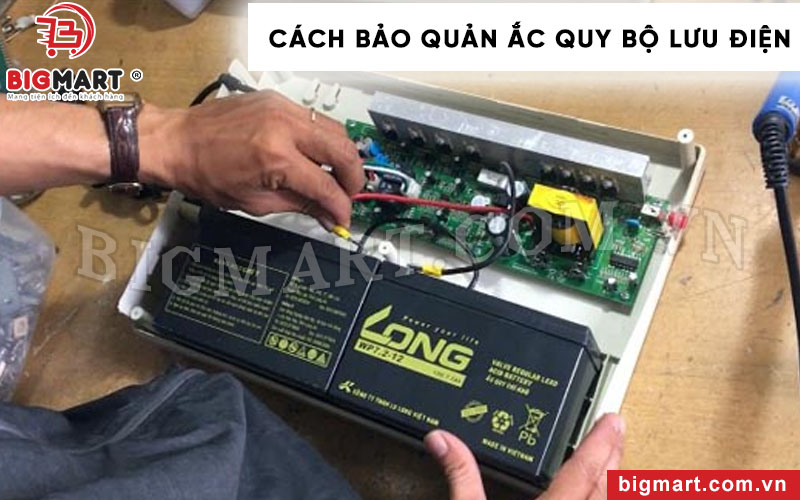 Bảo quản ắc quy bộ lưu điện hiệu quả như thế nào?