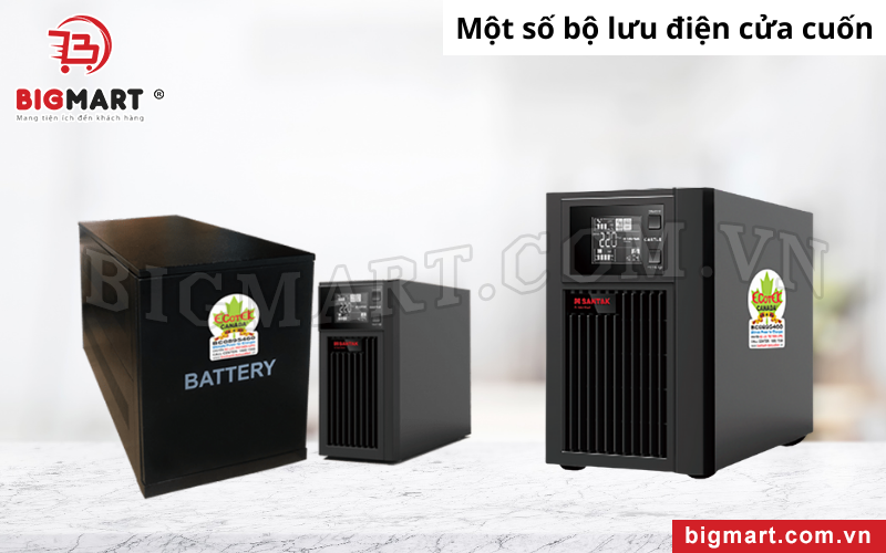 Một số lưu điện cửa cuốn