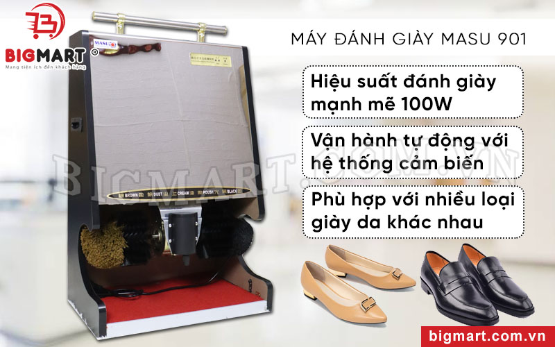 Máy đánh giày văn phòng Masu 901