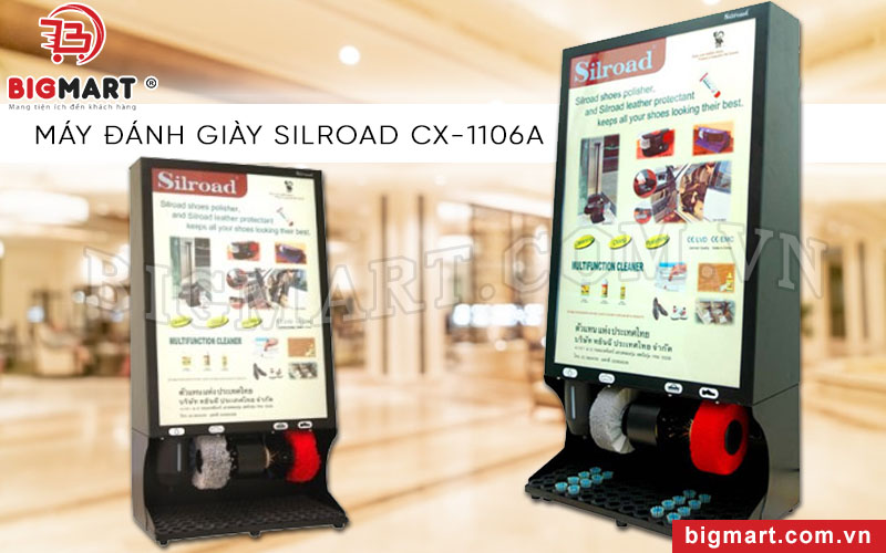 Máy đánh giày khách sạn Silroad CX-1106GA