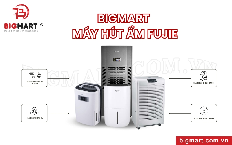 địa chỉ mua máy hút ẩm Fujie