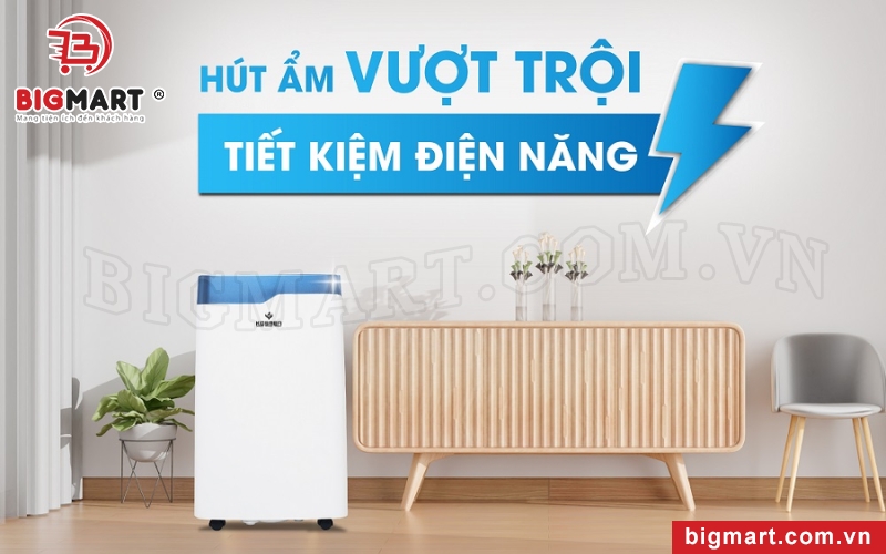  máy hút ẩm kosmen tiết kiệm điện