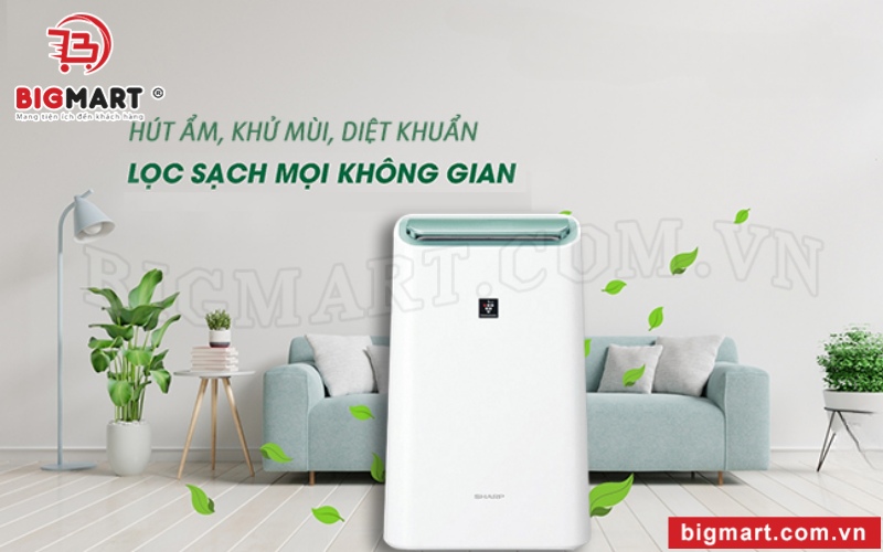 máy hút ẩm diệt vi khuẩn, khử mùi tốt