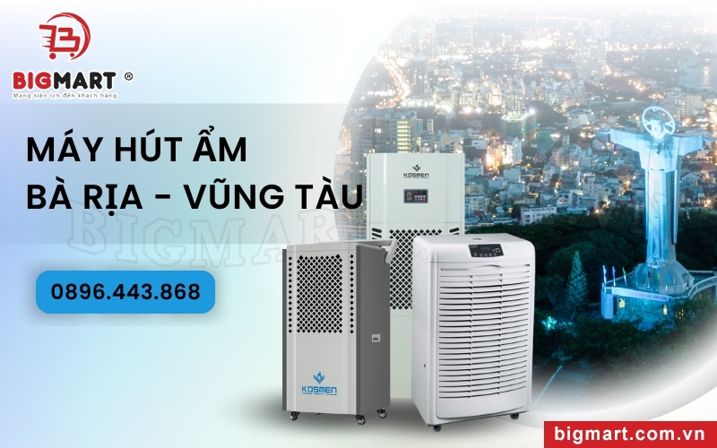 Máy hút ẩm tại Bà Rịa - Vũng Tàu