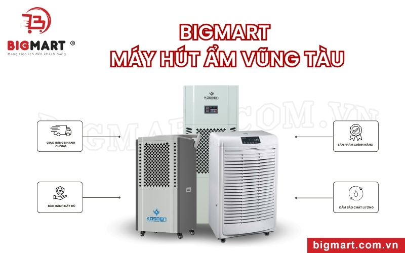 địa chỉ mua Máy hút ẩm tại Bà Rịa - Vũng Tàu