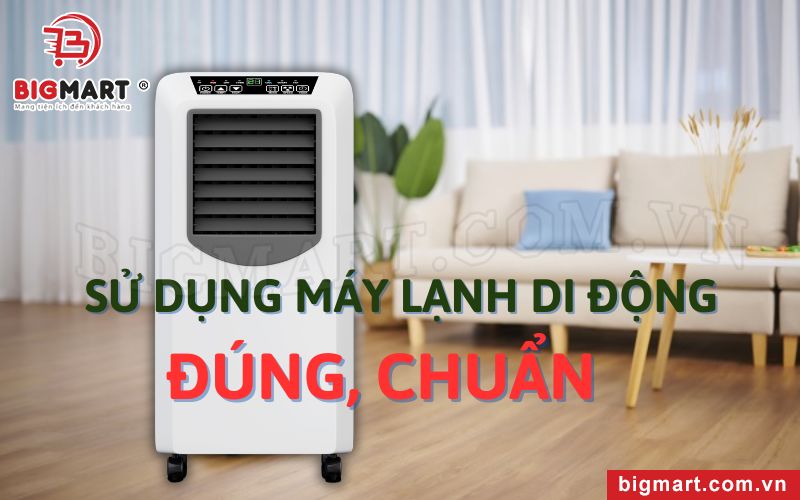 Hướng Dẫn Và Mẹo Sử Dụng Máy Lạnh Di Động Đúng, Chuẩn 