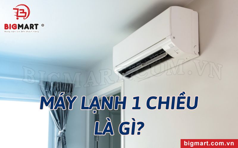 Máy lạnh 1 chiều là gì? Cấu tạo và nguyên lý hoạt động