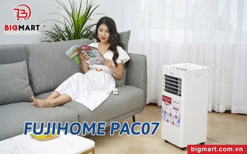 Máy Lạnh Di Động Fujihome PAC07 (7000BTU ~ 1HP)