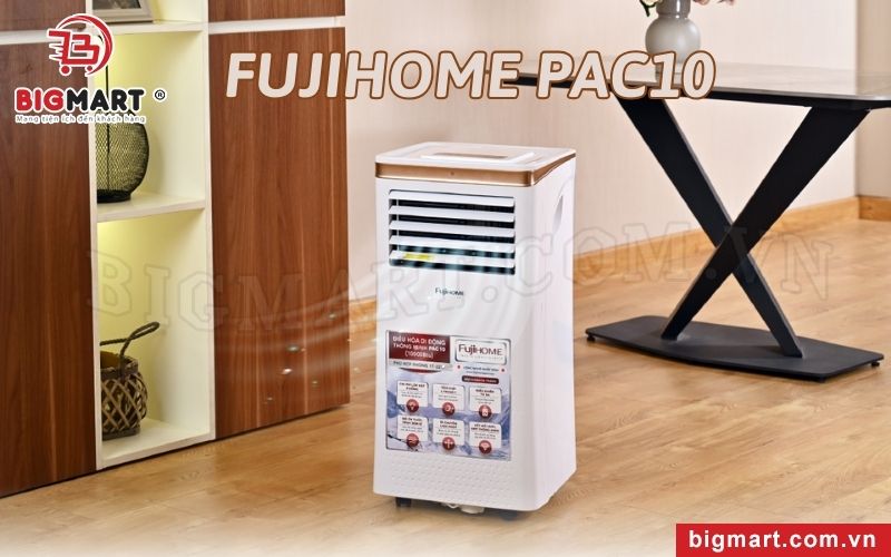 Máy Lạnh Di Động Fujihome PAC10 (10.000BTU - 1HP)