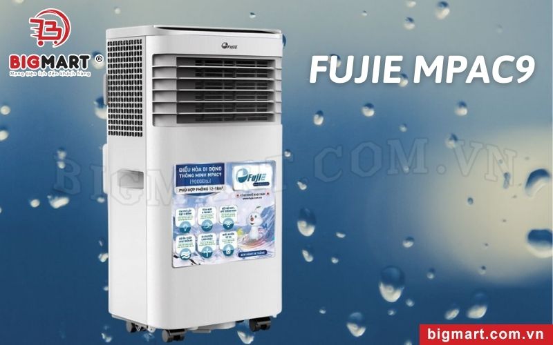 Máy Lạnh Di Động FujiE MPAC9 (9.000 BTU - 1HP)