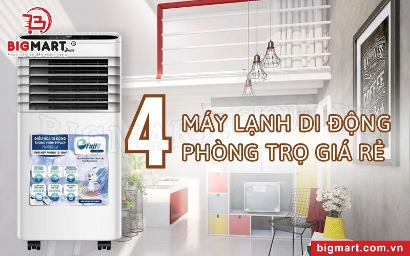 Máy Lạnh Di Động Phòng Trọ Giá Rẻ, Phù Hợp