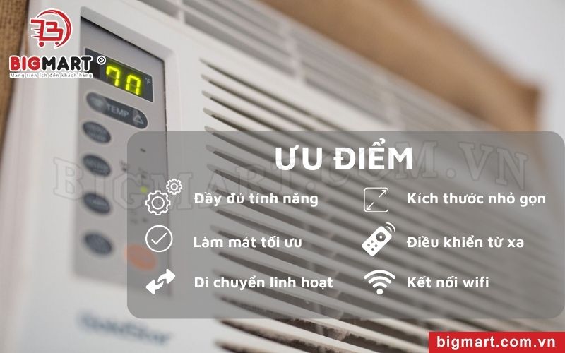 Ưu điểm của máy lạnh di động là gì?