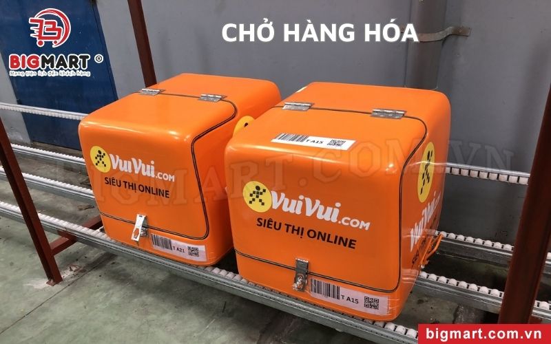 Thùng chở hàng Kiên Giang chở hàng hóa các loại cho cửa hàng, siêu thị, đơn vị vận chuyển,