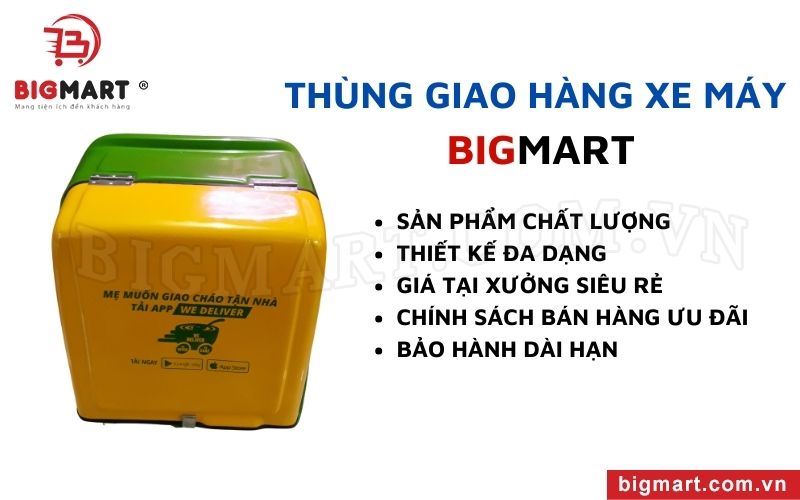 Địa chỉ mua thùng chở hàng xe máy Hậu Giang tốt nhất hiện nay