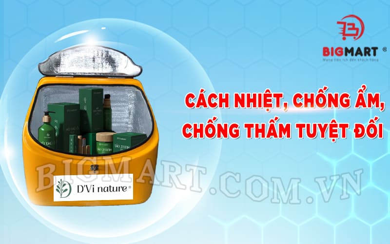 Thùng chở mỹ phẩm bằng composite cách nhiệt chống ẩm hiệu quả