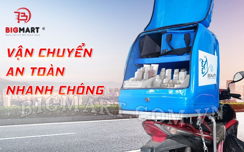 Vận chuyển mỹ phẫm bằng composite an toàn nhanh chóng