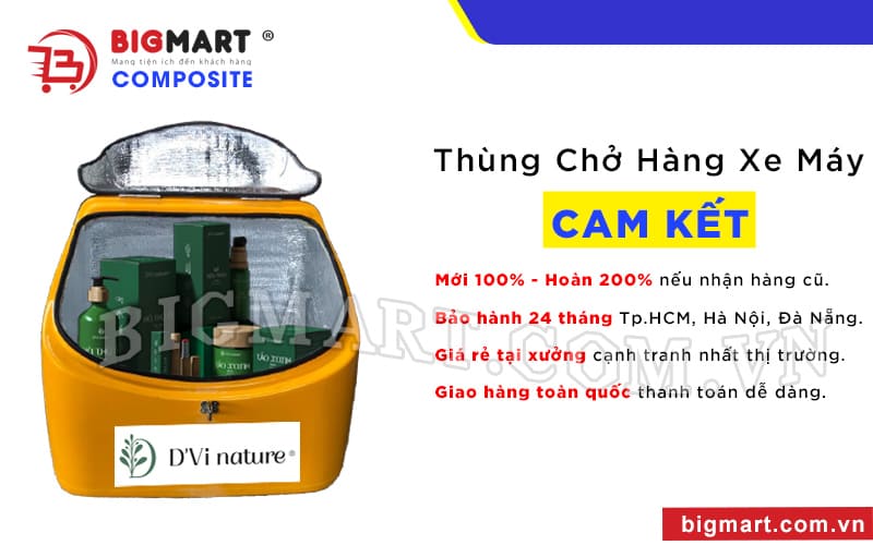 Bigmart Composite chuyên cung cấp thùng chở hàng mỹ phẩm giá rẻ