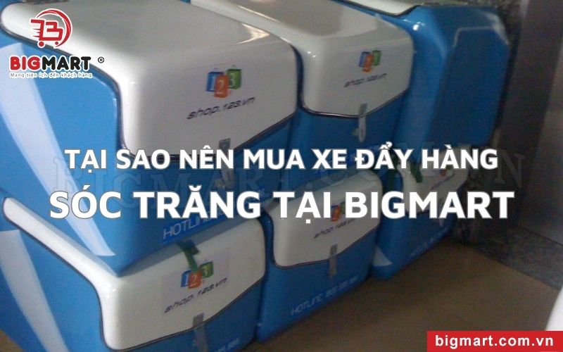 Tại sao nên chọn mua thùng chở hàng xe máy Sóc Trăng tại Bigmart