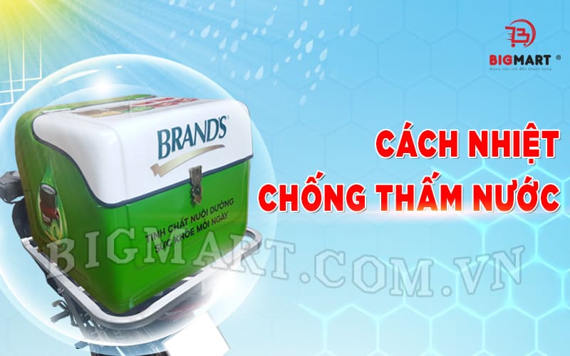 Thùng chở thuốc cách nhiệt chống thấm tuyệt đối