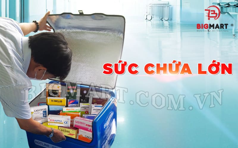 Thùng ship thuốc có sức chứa lớn