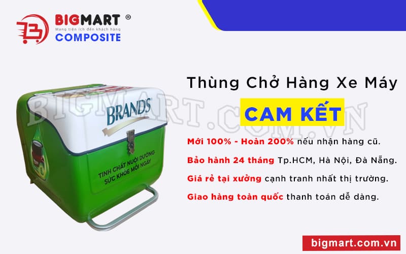 Bigmart Composite cung cấp thùng chở dược thuốc giá tại xưởng